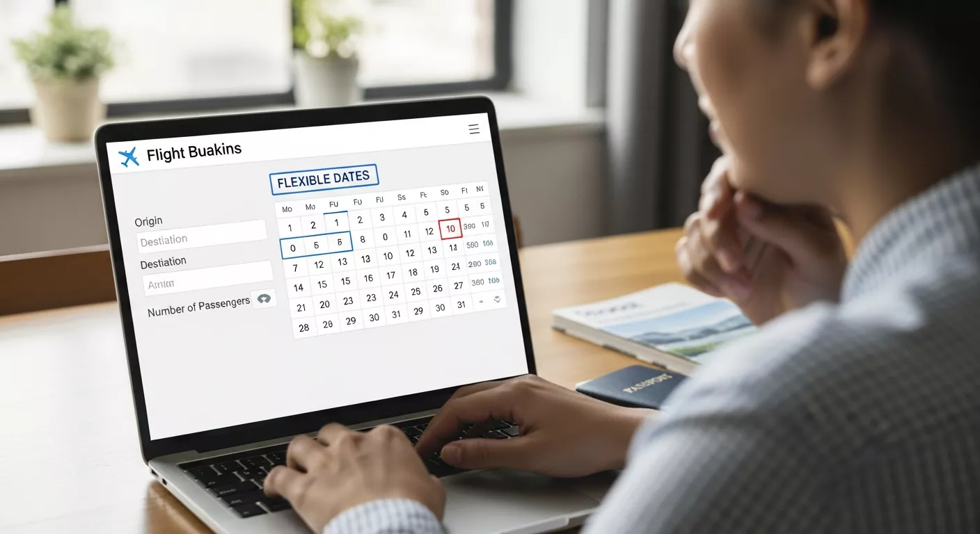 International Flight Booking with Flexible Dates