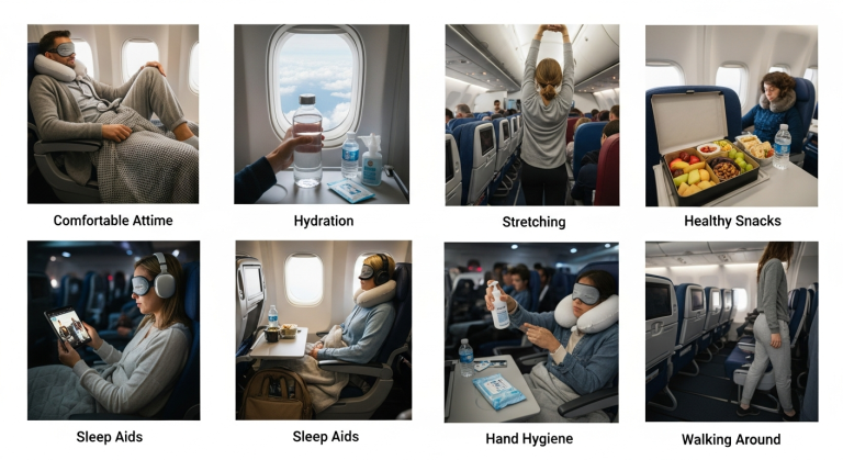 Long Haul Plane Travel Tips for a Comfortable, Healthy, and Stress-Free Journey Long Haul Plane Travel Tips for a Comfortable, Healthy, and Stress-Free Journey