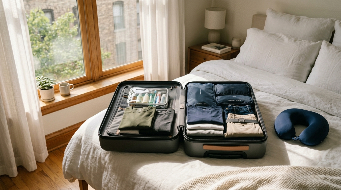 Plane Travel Carry-On Packing for Beginners