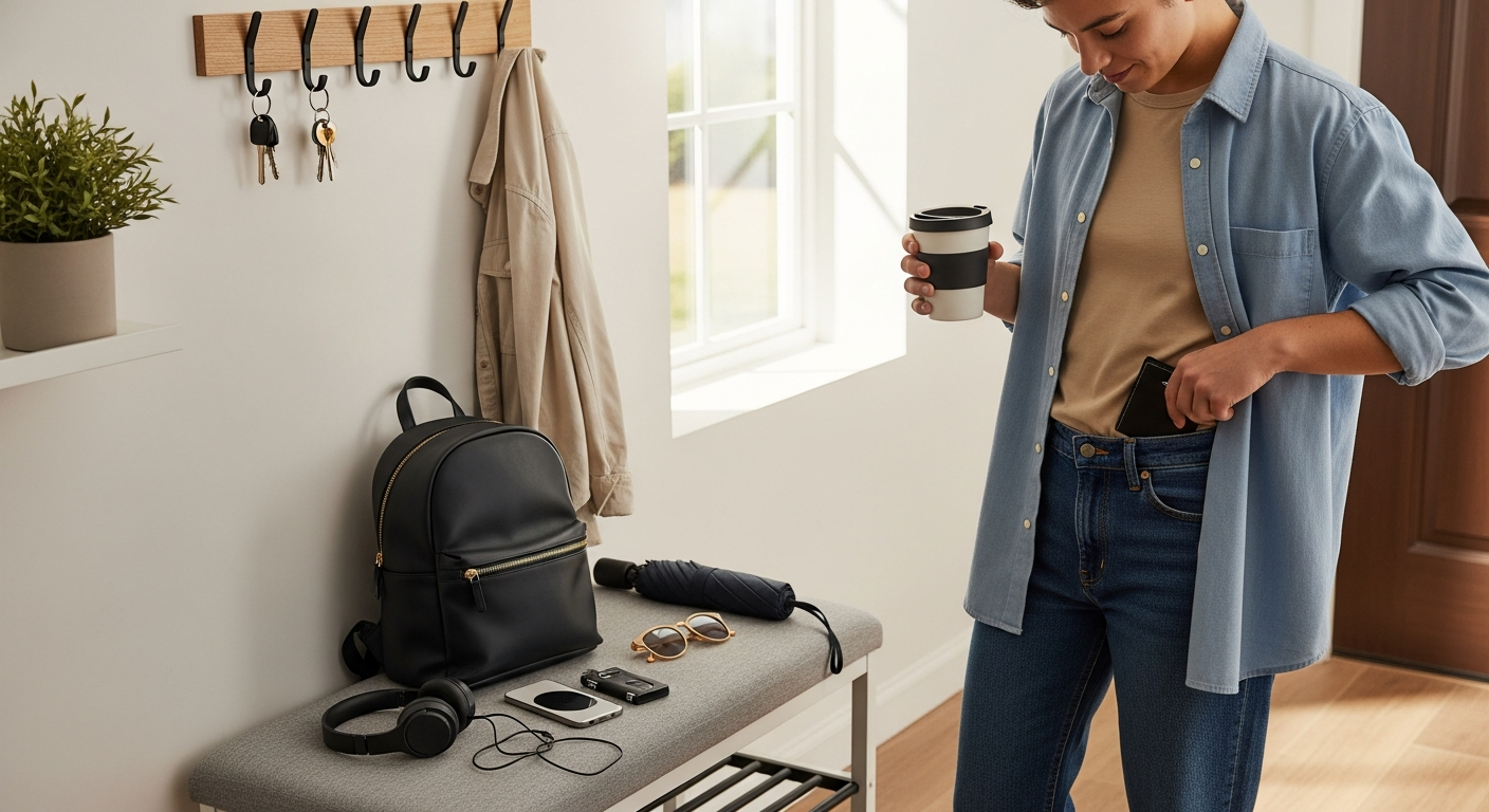 Smart preparation before you leave home